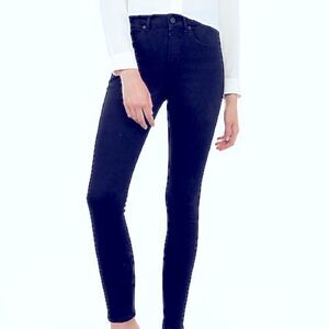 Express High Rise denim perfect dark wash Legging blue Jeans Jegging 2R